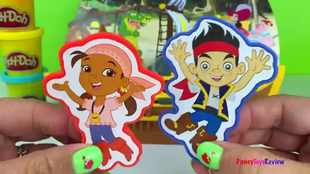 Playdoh Pirate Adventure Jack The Pirate Aventure De Pirates Aventura Pirata Disney Junior Hook Youtube
