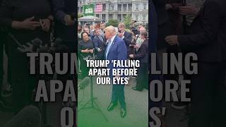Donald Trump 'falling apart before our eyes' as wild interview footage