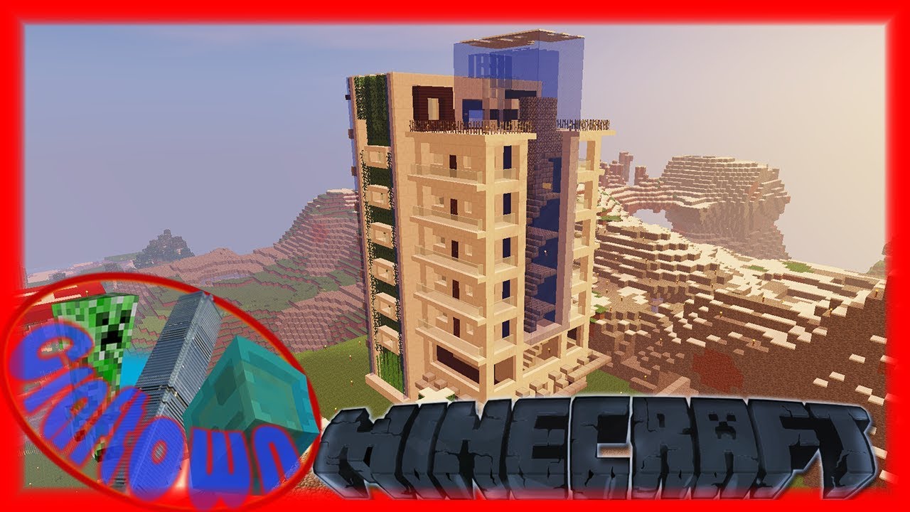 CrafTown 13   L'immeuble Modern et petite maison