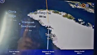 Live tracking vs Real view | Lufthansa Airbus A350-900 #livetracking #flight