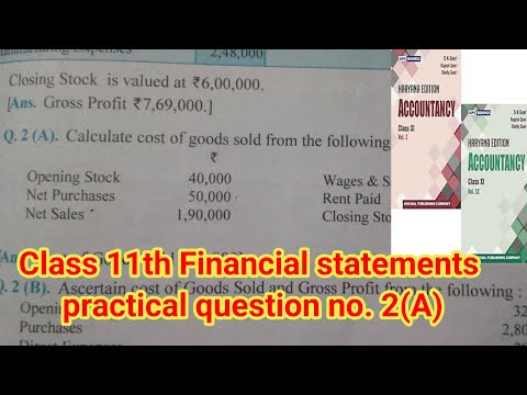 Class 11th Accounts