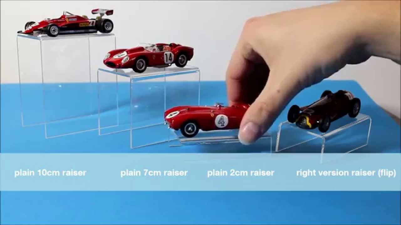 143 scale models on raisers YouTube