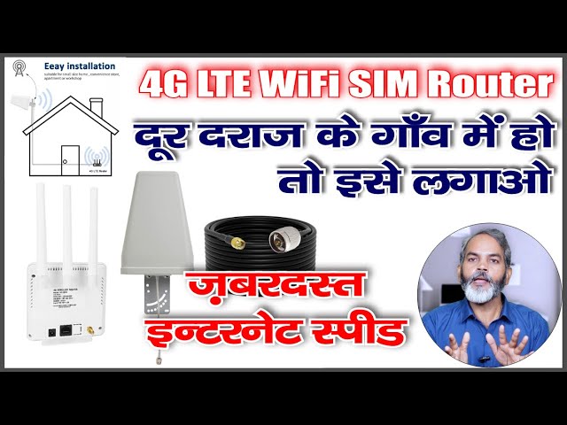 Best 4G LTE WiFi Sim Router with Antenna class=