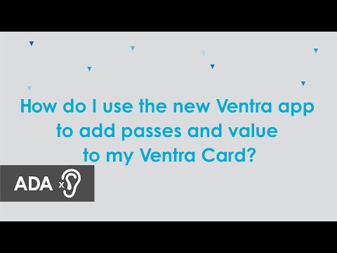 How do I use the new Ventra app to add passes and value to my Ventra Card?