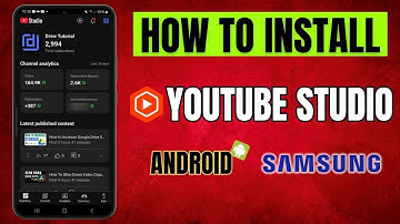 How to Install YouTube Studio on Your Android Phone TODAY!