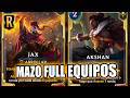 MAZO CON JAX Y AKSHAN FULL EQUIPOS LEGENDS OF RUNETERRA #legendsofruneterra #runeterra