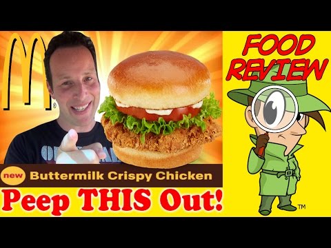 McDonald's® | Buttermilk Crispy Chicken Sandwich Review! Peep THIS Out!