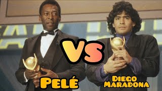 Pelé VS Diego Maradona Transformation ⭐ 2022 | The King VS The Golden Boy