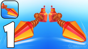 Merge Hooks - Gameplay Part 1 Recycle used cars (Android,iOS)