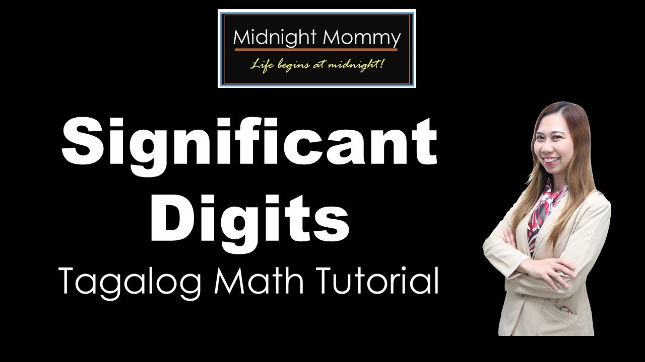 Significant Digits Significant Figures Tagalog Math Tutorial YouTube
