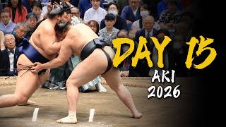 September 2026 Grand Sumo – Day 15 | Analysis & Commentary