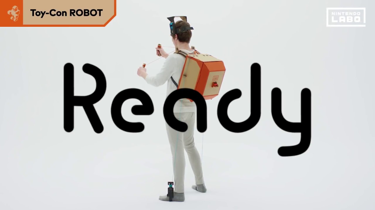 nintendo labo  New 2022  Nintendo Labo Gameplay - Toy Con 02 Robot Kit Gameplay Trailer