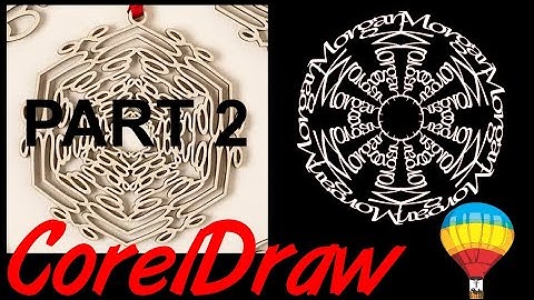 Corel Draw Tips & Tricks Name inside a Snowflake Part 2