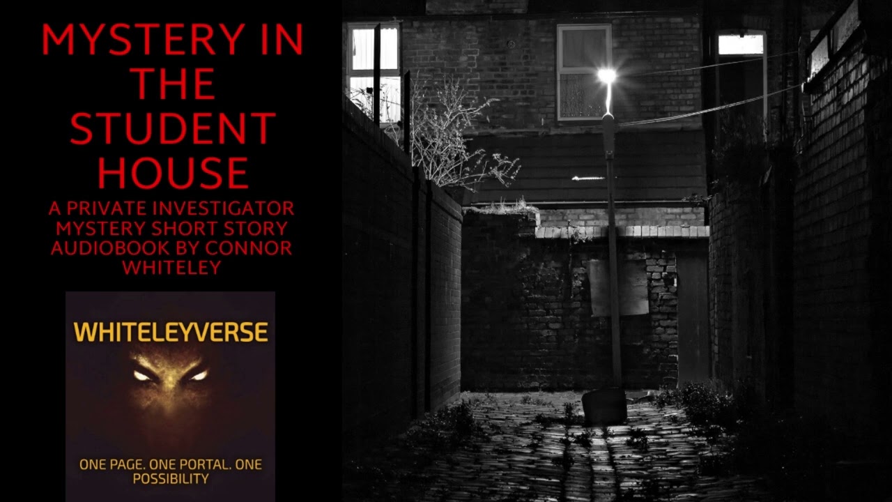 Mystery In The Student House. A Private Investigator Mystery Short Story Audiobook. Woman Sleuth.