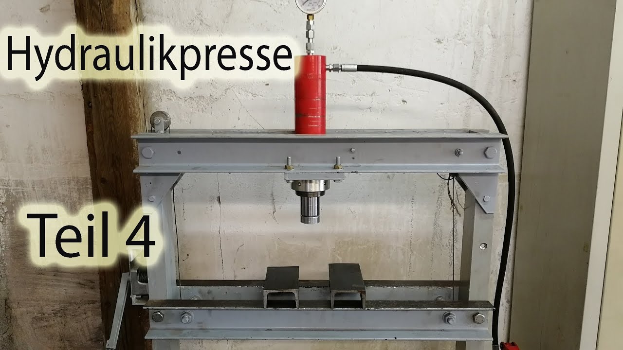 Hydraulikpresse - Teil 4 