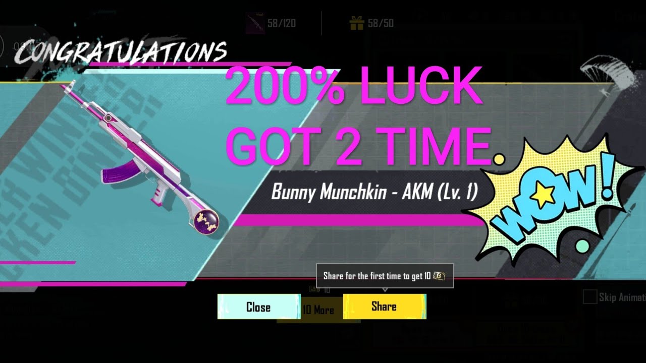 NEW AKM UPGRADABLE GUN SKIN I premium crate opening | PUBG MOBILE