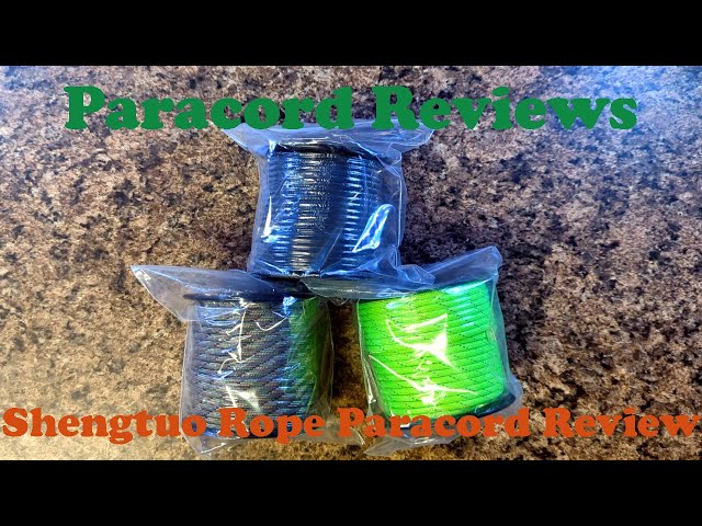 Shengtuo Rope Paracord Review 