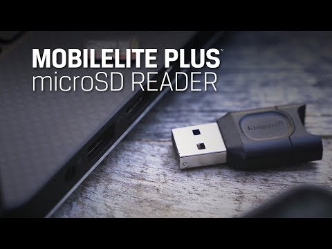 USB 3.2 Gen 1 microSD Card Reader - MobileLite Plus microSD Reader – Kingston Technology