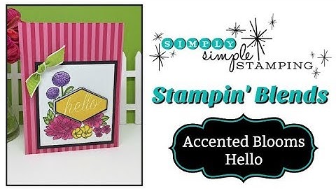 Creating with Stampin