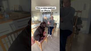 How to film a video podcast on iPhone, easy tutorial for beginners