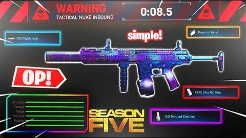 The “ISO” IS OVERPOWERED IN WARZONE (NO RECOIL) Best ISO Class Setup (Call Of Duty Modern Warfare)