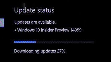 Windows 10 Insider preview Build 14959 Available November 3rd 2016