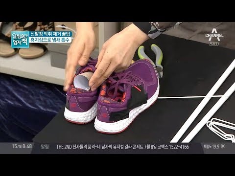 신발장 악취 제거 꿀팁, 휴지심으로 냄새 흡수