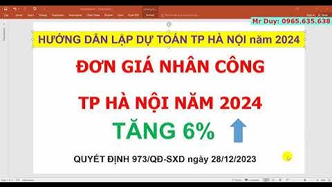 Hướng dẫn tính đơn giá nhân công ở hà nội năm 2024