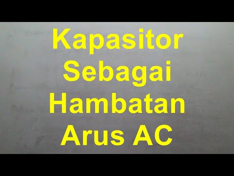 Video: Berapa arus yang melalui kapasitor?