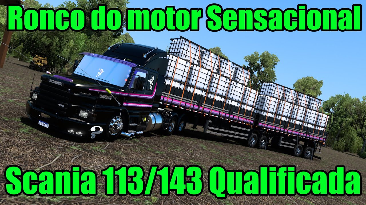 Ronco do motor sensacional scania 113 ets2 1 46 youtube