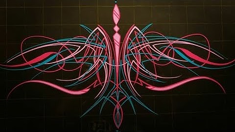Pinstriping Design Part 1 of 3