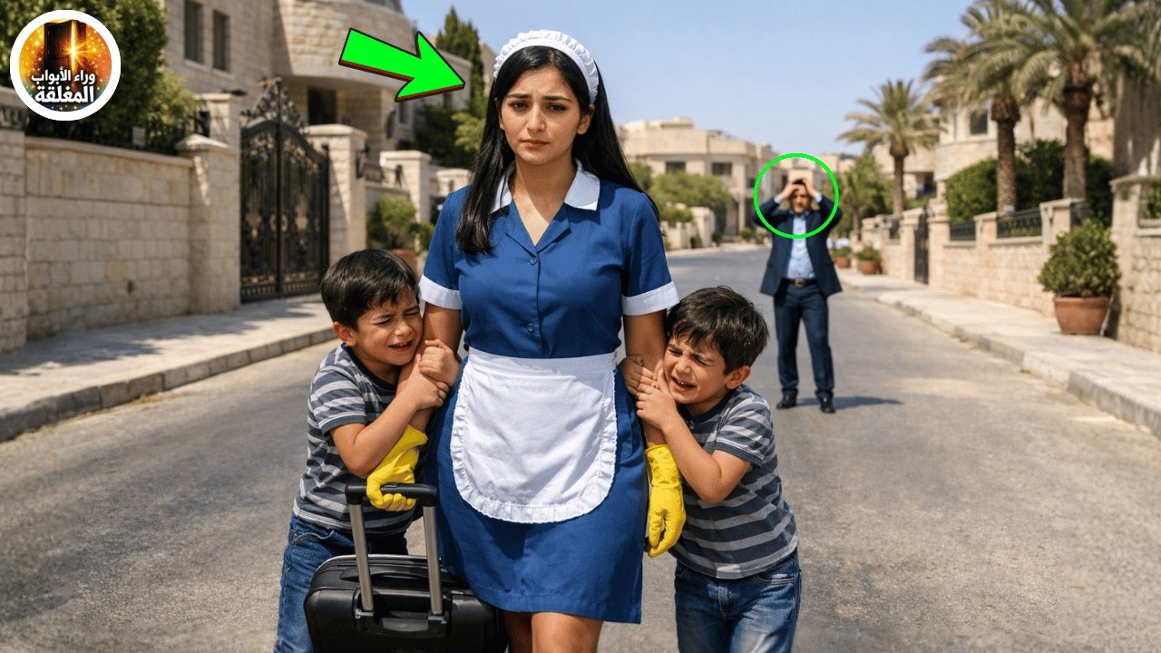 طرد المليونير الحاضنة بلا سبب — وما قاله أطفاله غيّر حياته إلى الأبد
