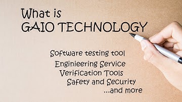 Gaio Technology | Development, Verification and Engineering - Solutions for all your Testing Needs.