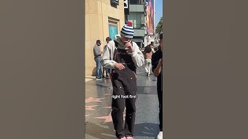 I wasn’t expecting that from this rapper in Hollywood @pertypertyperty