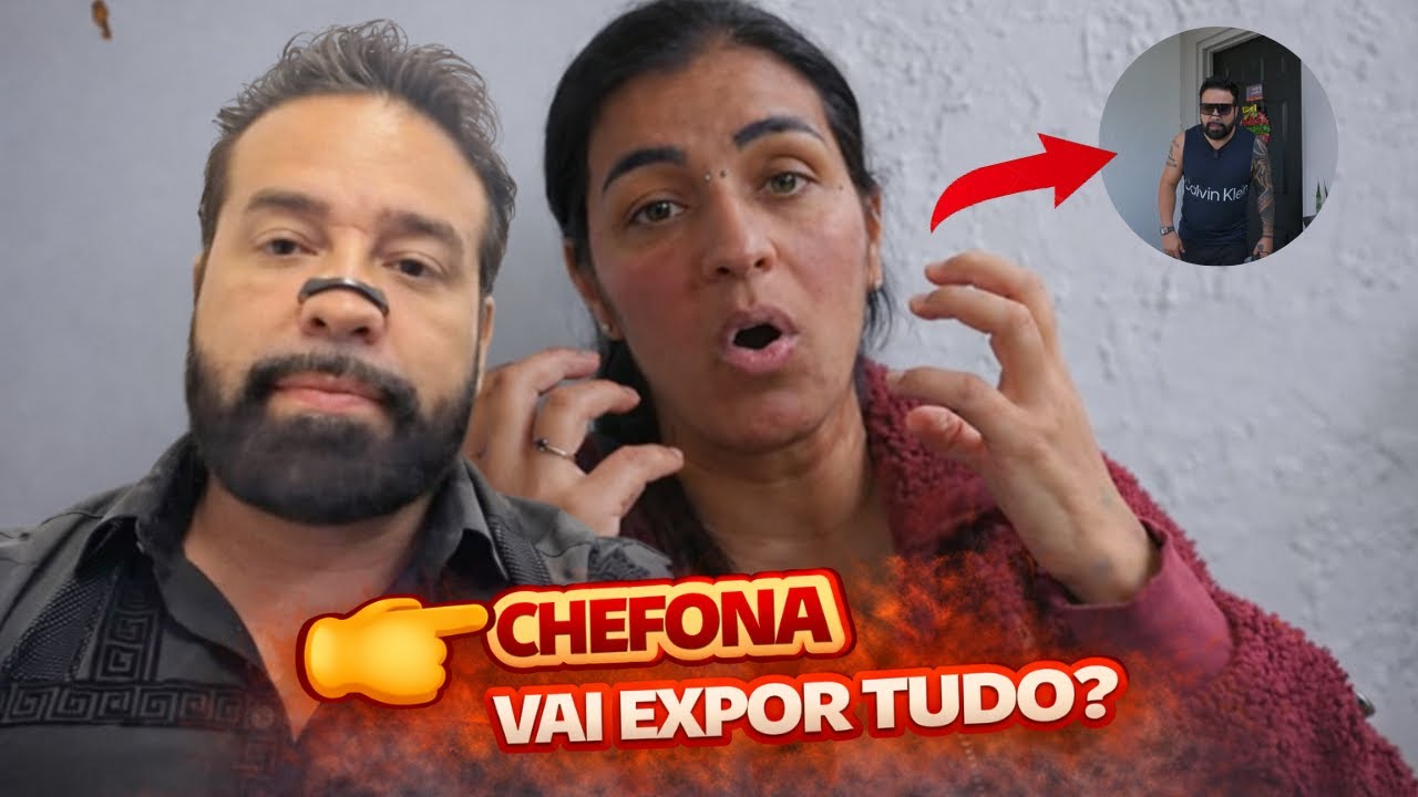 CHEFONA: FALOU QUE LOGO VAI CONTAR TODA A VERDADE? 😱 E CHEFÃO JÁ ESTÁ NO BRASIL!
