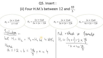 Chap #6 Class 11 maths Harmonic Sequence (H.P.)  and Harmonic Mean