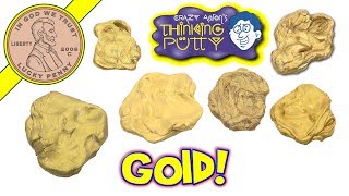 6 D Crazy Aarons Thinking Putty 15 Vs 250 D Putties Gelt - Brilliant - Magnetic - Den
