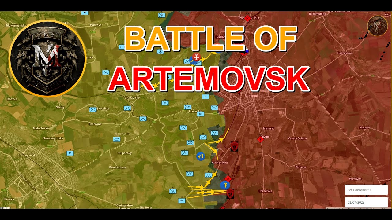 Bloody Attack On Artemovsk | Wagner Controls The Situation In Niger. Military Summary For 2023.08.07