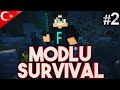 Minecraft Modlu Survival - Bölüm 2 - Evim Evim Güzel Evim