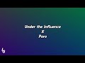 Under The Influence x Paro ( Tik Tok REMIX 2023) #tiktok #tiktokdance #chrisbrown #paro