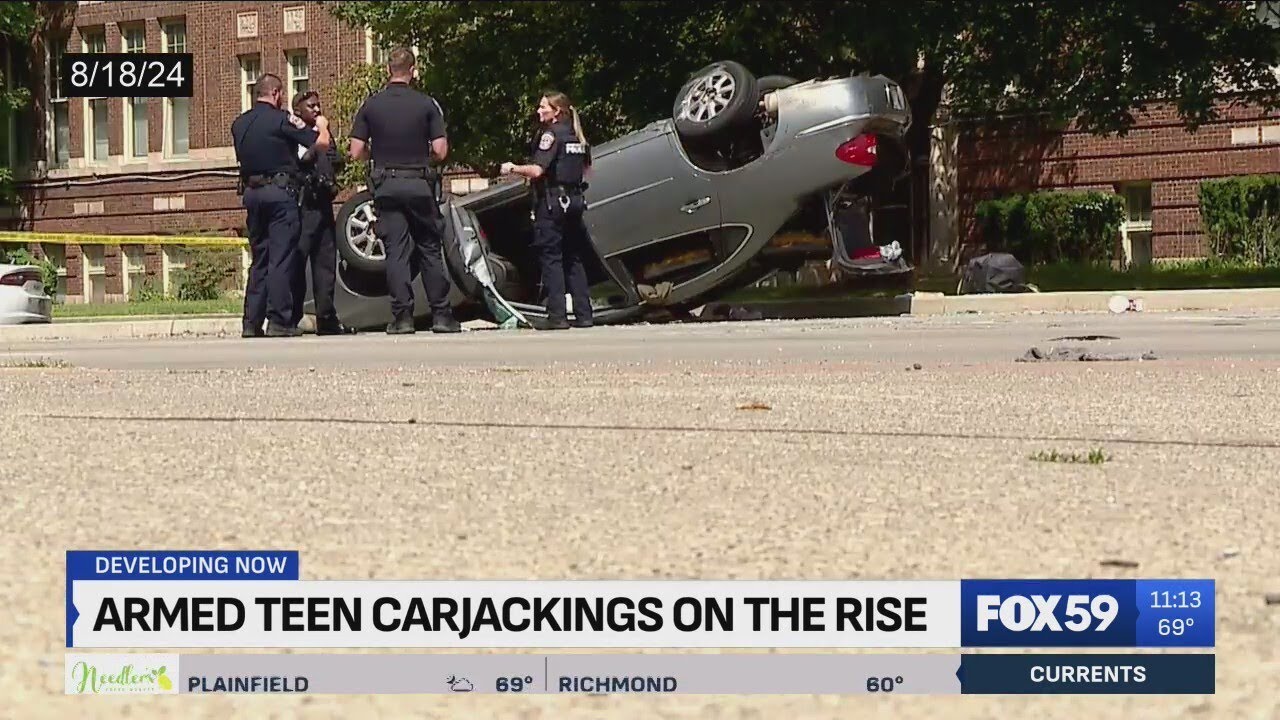3 teens arrested after early morning chase involving stolen Kia - YouTube
