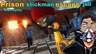 I am a gangster [Prison Stickman Escape jail] survival game play video #1 screenshot 3