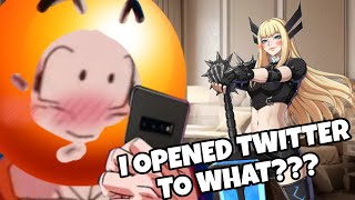 I JUST OPENED TWITTER TO MAGIK CORN