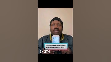 The World Fastest Jailbreak iPhone 6s Plus Unc0ver 2024 #jailbreakiphone