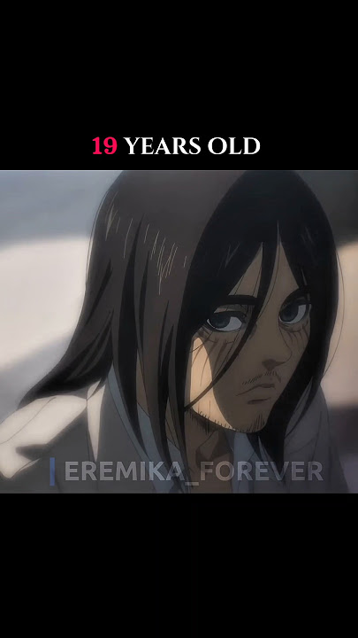 Bro's in his 30's 💀🤫 #eren #mikasa #aot #anime #fyp #foryou #lovestory