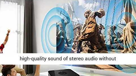 Movie Projector, Cocar K1 Portable Projector for Home Theater Projector WiFi High Bright 350 ANSI