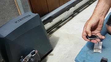 Programming a New Tousek Gate Remote