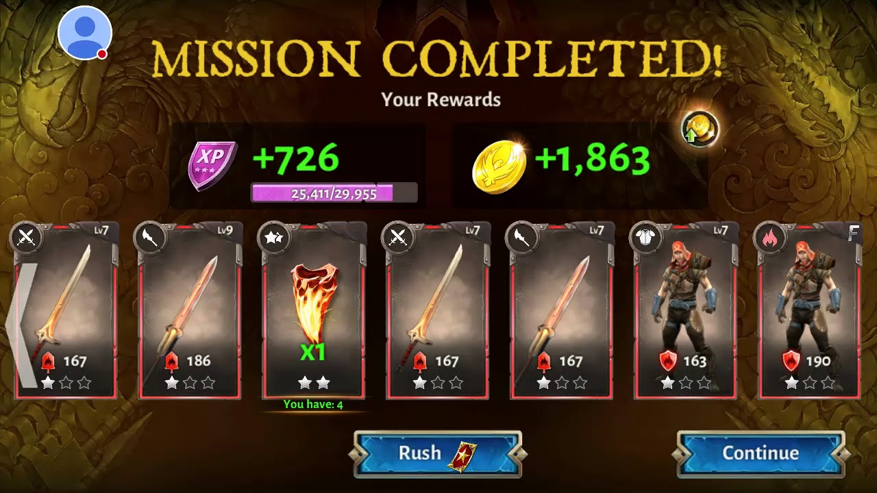 Dungeon Hunter 5 gameplay part6 Open Chest, Fuse & Evol YouTube