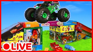 Let's Play with the BEST Cars Collection 🎄Xmas Toy Vehicles, Trucks \u0026 Vehicles for Kids | Kidibli