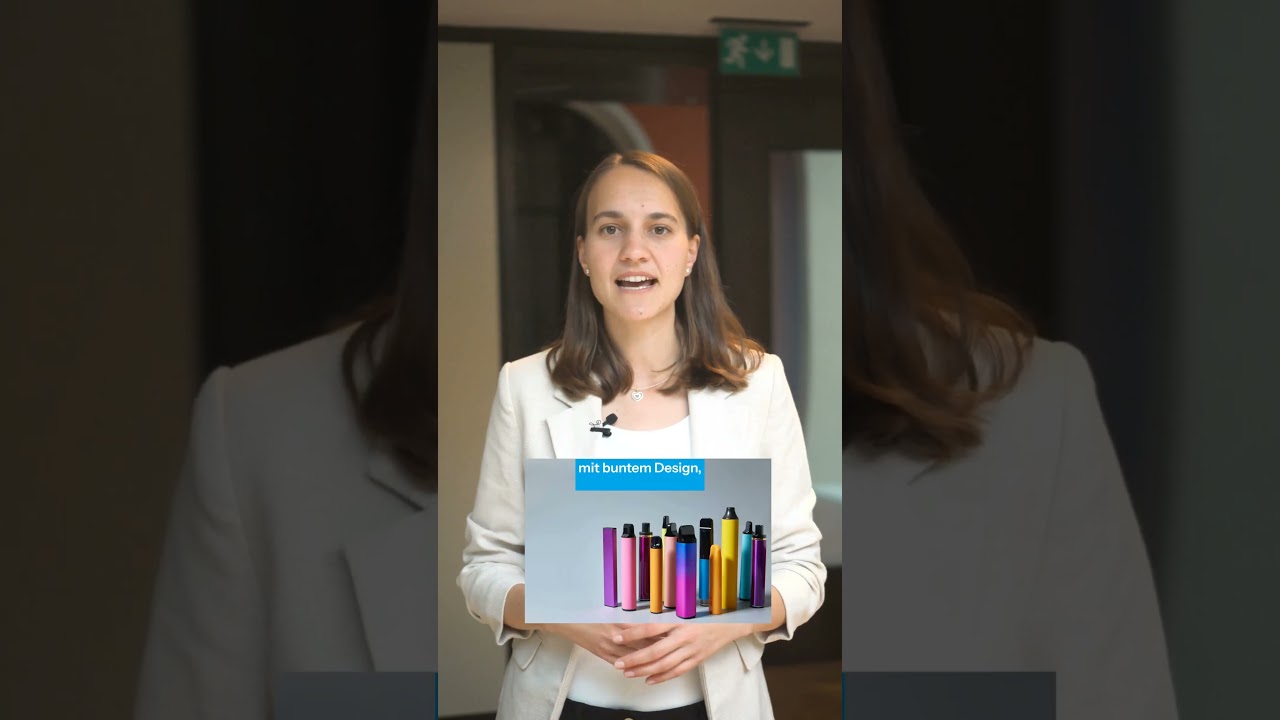 Verbot von Einweg-E-Zigaretten - Fabienne Stämpfli